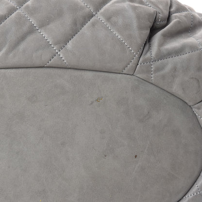 Chanel Iridescent Calfskin Quilted Large In The Mix Tote Grey 14 of 14