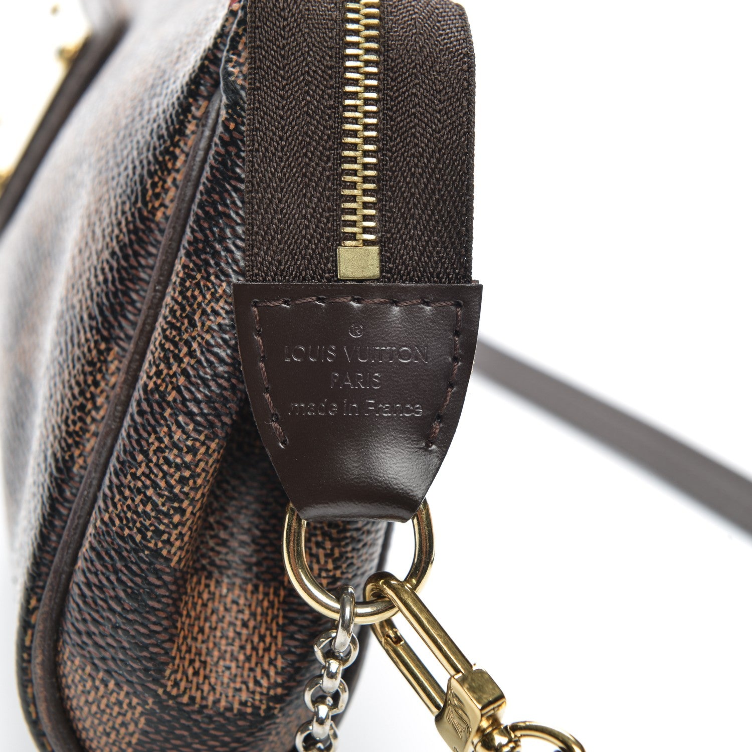 Louis Vuitton Damier Ebene Eva Clutch 6 of 18
