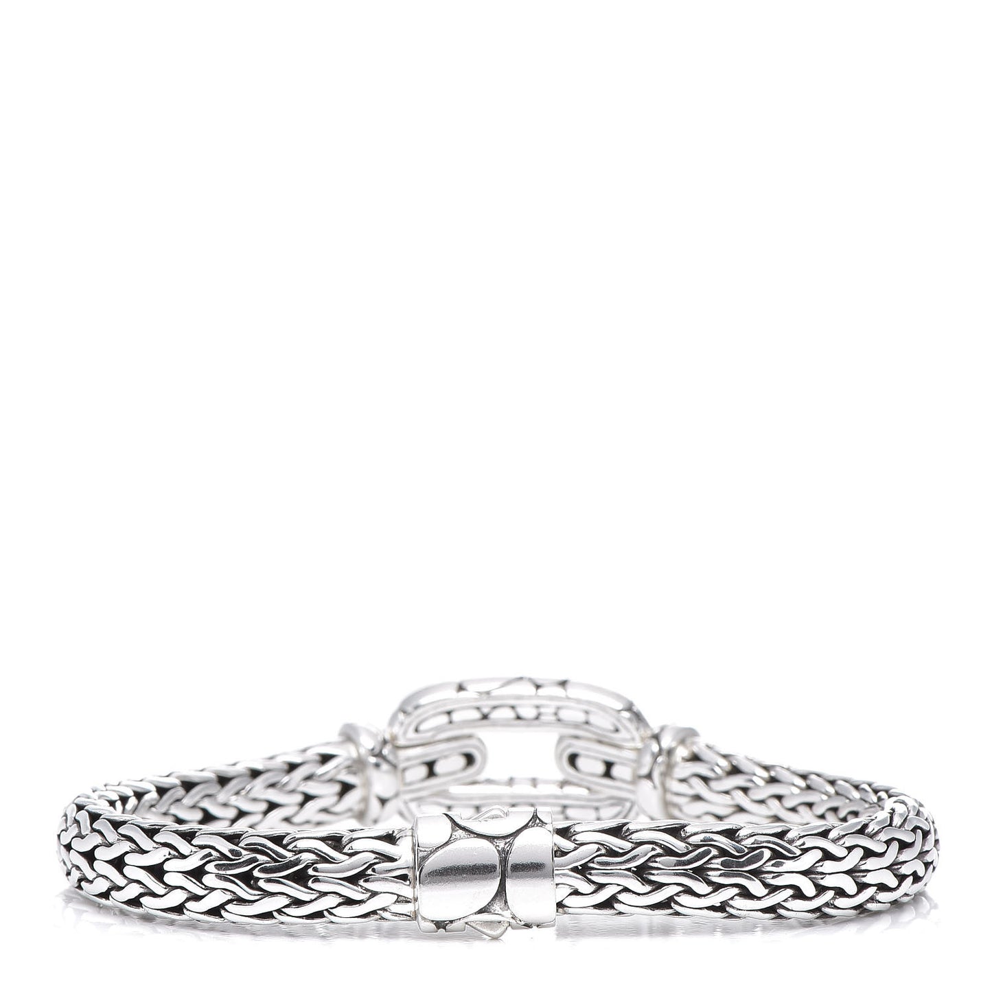 Sterling Silver Black Sapphire Kali Station Bracelet