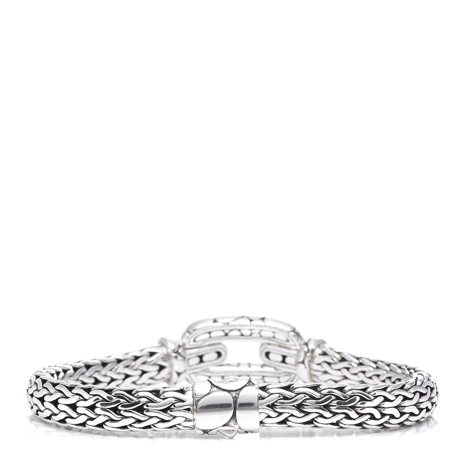 John Hardy Sterling Silver Black Sapphire Kali Station Bracelet 3 of 6