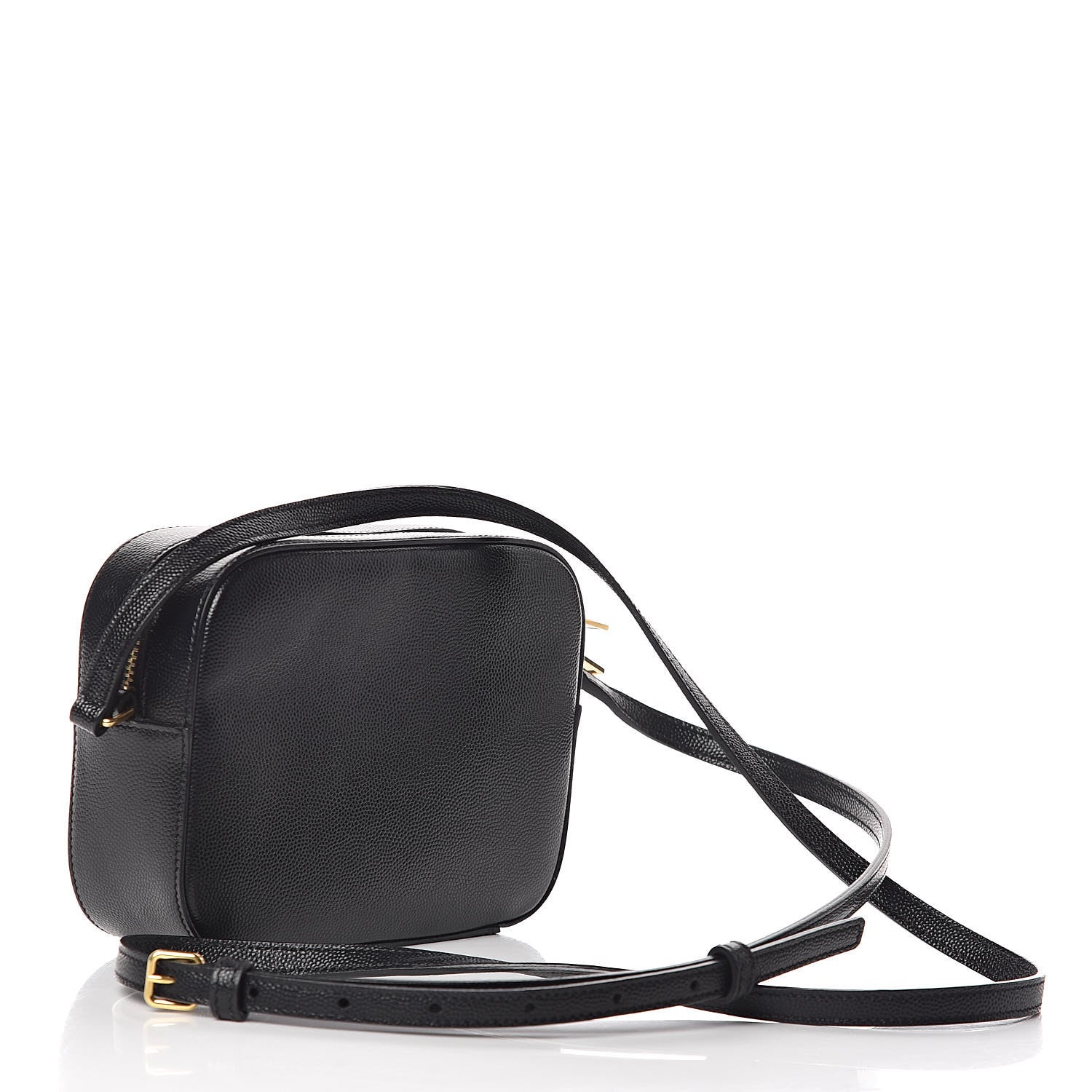 Saint Laurent Grain De Poudre Small Classic Monogram Camera Bag Black 3 of 10