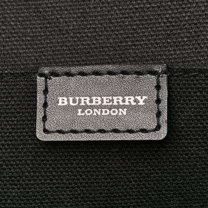 Burberry Canvas House Check Backpack Black 6 of 10