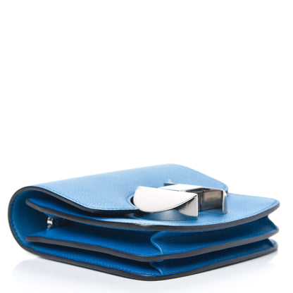 Hermes Evercolor 2002 Wallet Bleu Zellige 4 of 8
