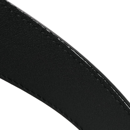 Gucci Calfskin Double G 30mm Belt 90 36 Black 6 of 9