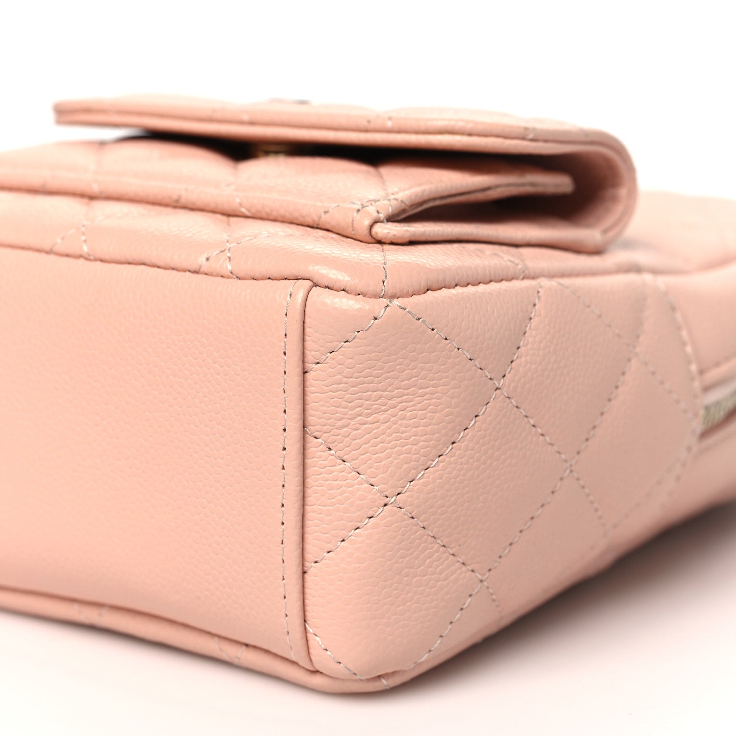 Chanel Caviar Quilted CC Mini Classic Backpack Light Pink 10 of 11