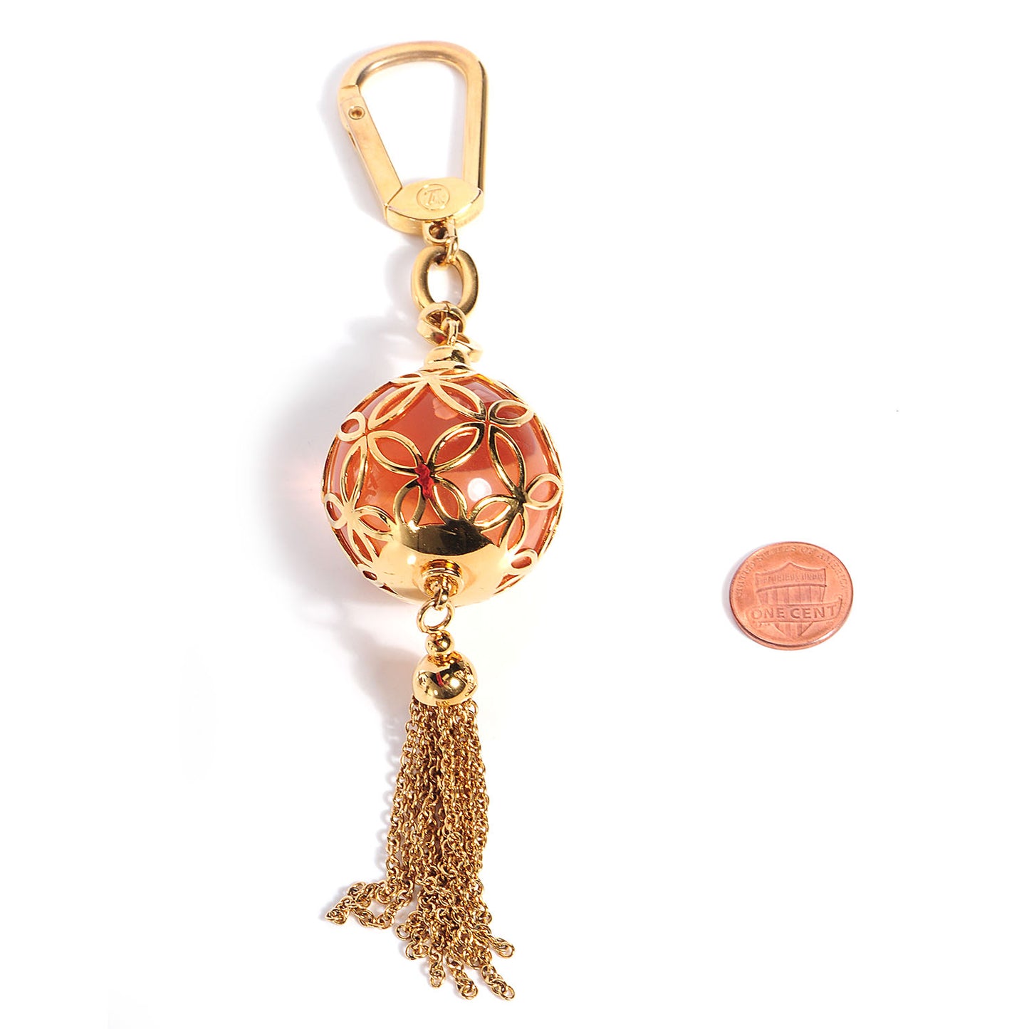 Ice Ball Key Holder Charm