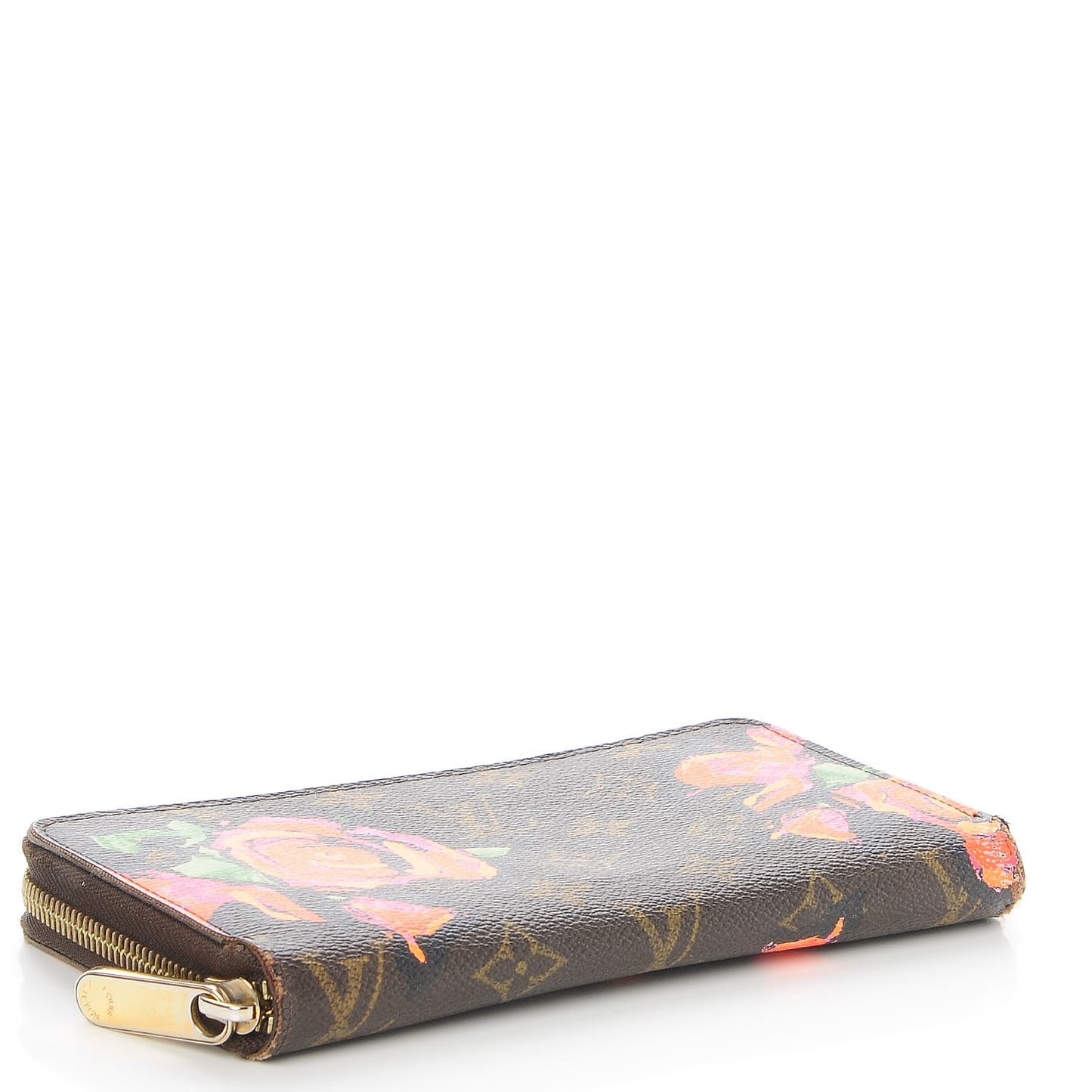 Monogram Roses Zippy Wallet