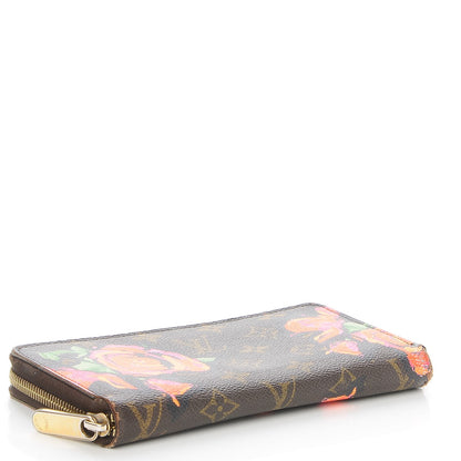Louis Vuitton Monogram Roses Zippy Wallet 4 of 9