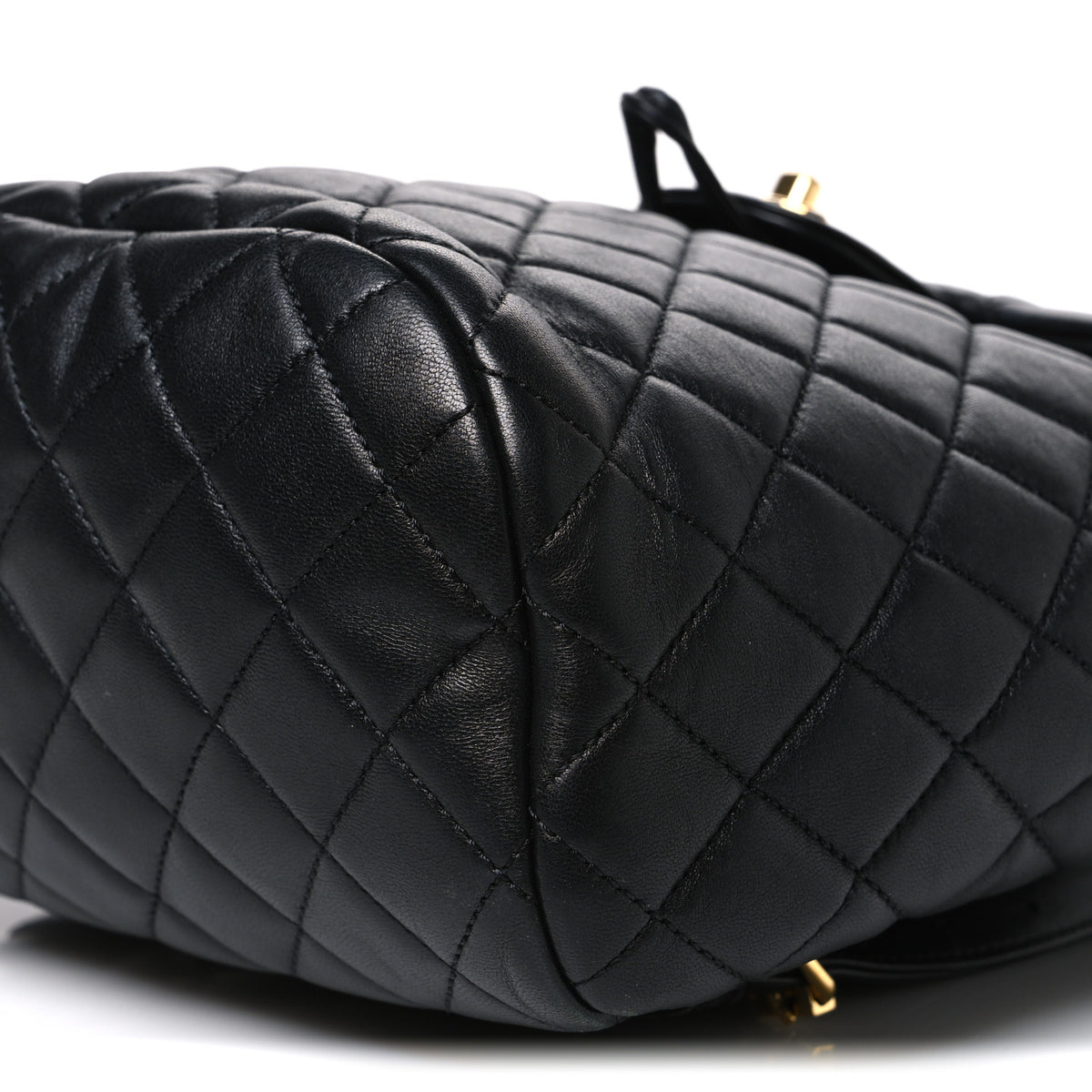 Chanel Calfskin Quilted Small Urban Spirit Backpack Black 9 of 10