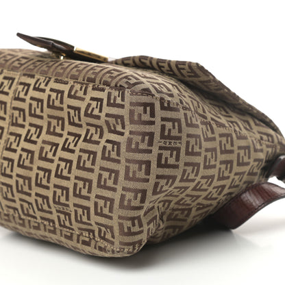 Fendi Zucchino Vitello Mama Baguette Mogano Panna Bruciato 8 of 8
