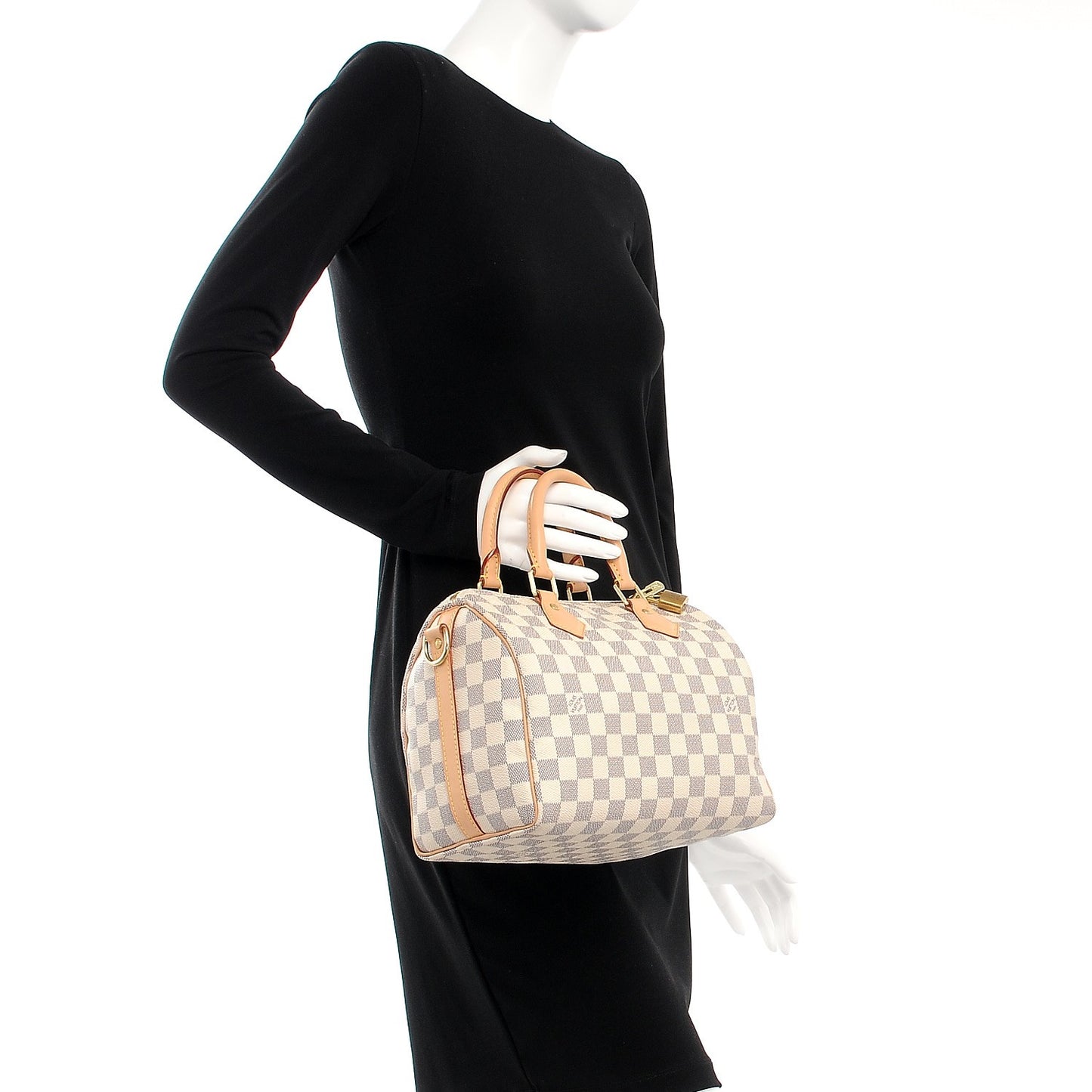 Damier Azur Speedy Bandouliere 25