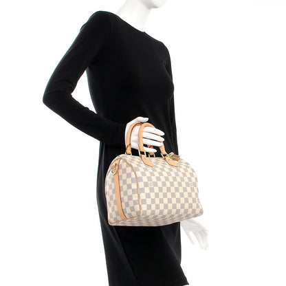 Louis Vuitton Damier Azur Speedy Bandouliere 25 3 of 8