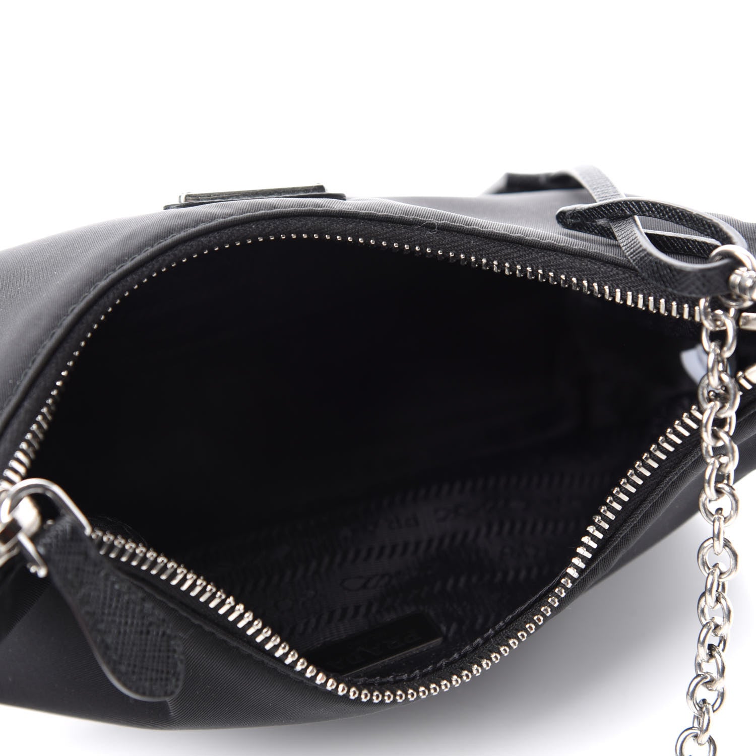 Prada Nylon Re-Edition 2005 Shoulder Bag Black 5 of 13