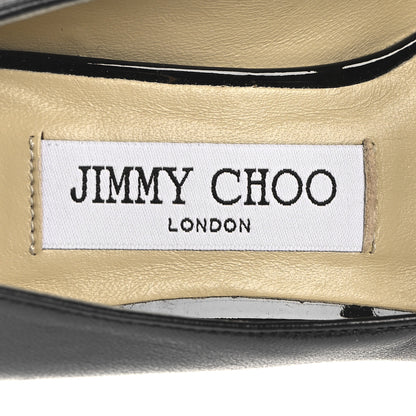 Jimmy Choo Nappa Patent Elisa 45 Mary Jane Flats 35 Black 8 of 9