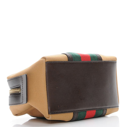 Gucci Canvas Web Small Cosmetic Case 4 of 7
