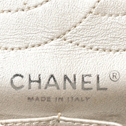 Chanel Metallic Aged Calfskin Quilted 2.55 Reissue 226 Flap Silver 6 of 10