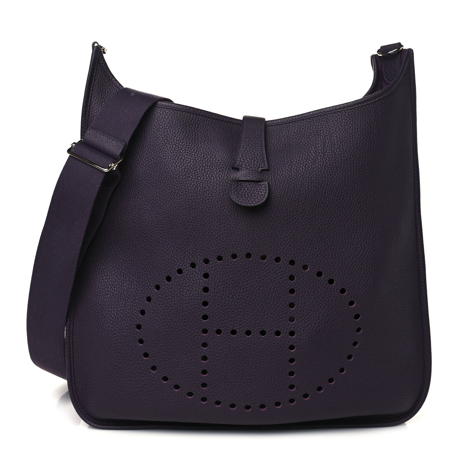 Hermes Togo Evelyne III TGM Raisin 1 of 9