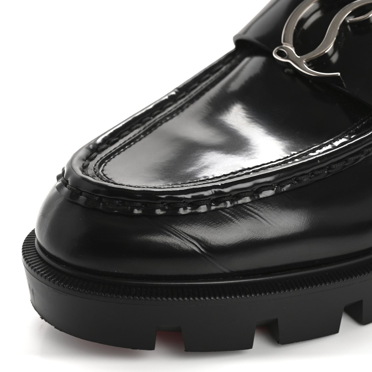 Abrasivato Womens CL Moc Lug Flat Loafers 38.5 Black