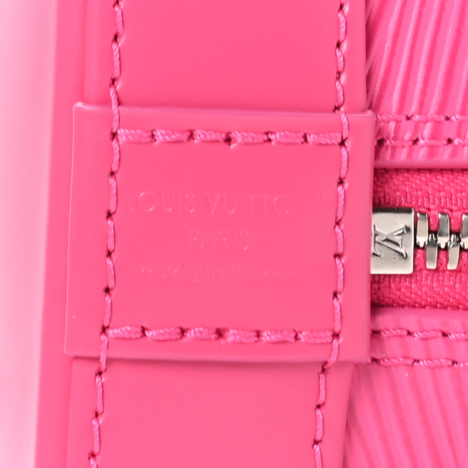 Louis Vuitton Epi Alma BB Rose Miami 6 of 10
