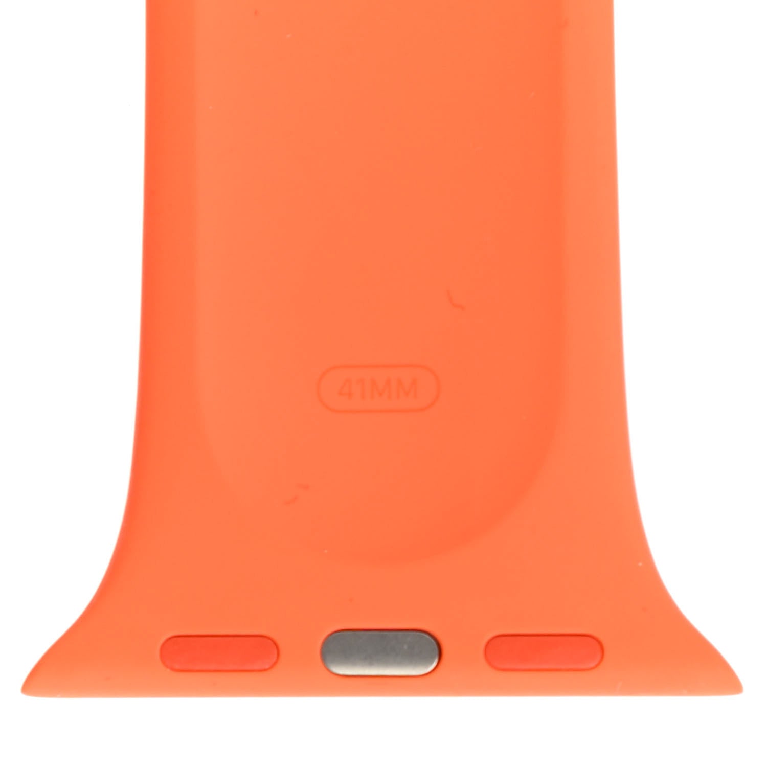 Hermes Silicone 41mm Apple Sports Watch Single Tour Band Orange 5 of 5