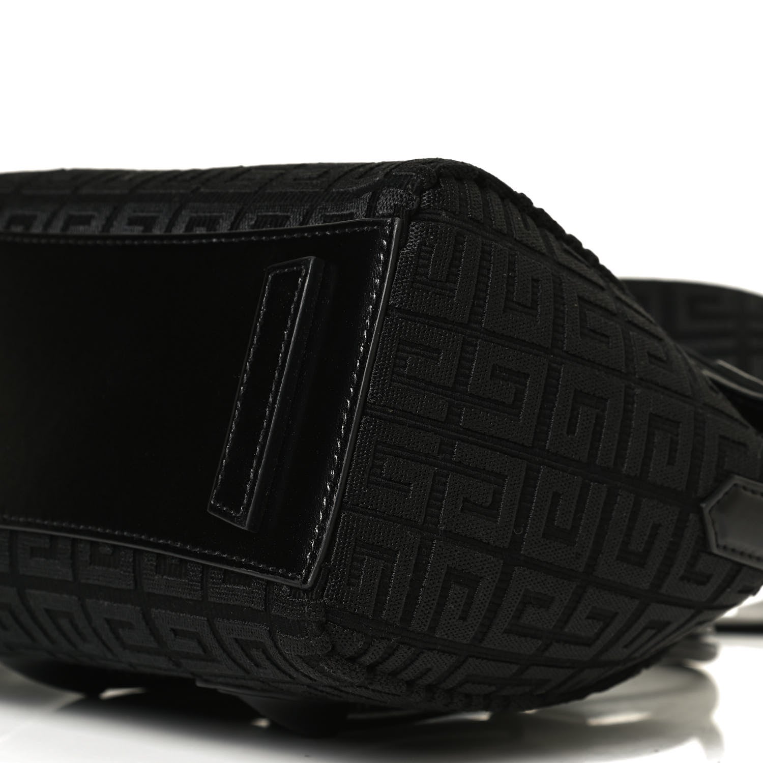 Givenchy Embroidered Canvas Mini Lock Antigona Shoulder Bag Black 8 of 8
