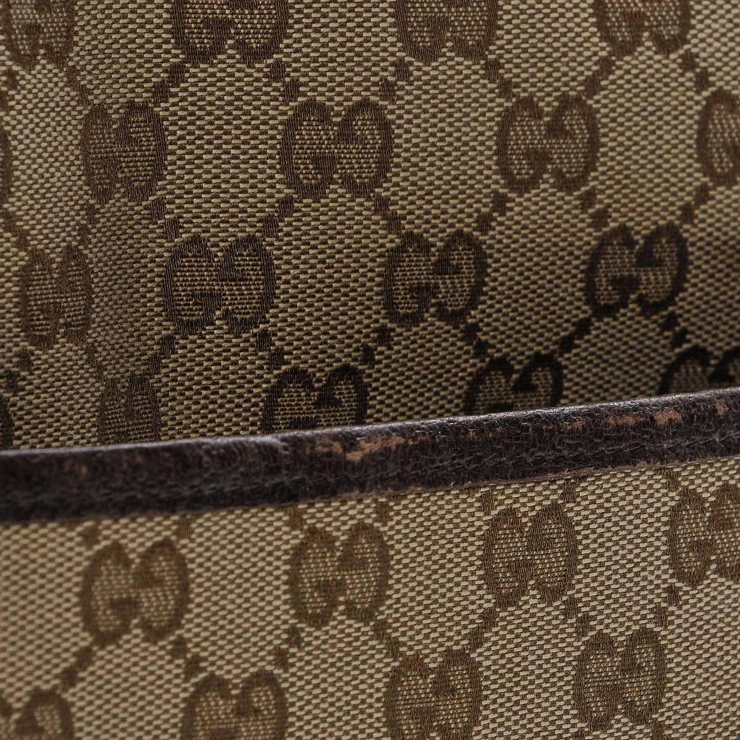 Monogram Natural Pigskin Large Diaper Bag Beige Ebony Cocoa Dark Chocolate