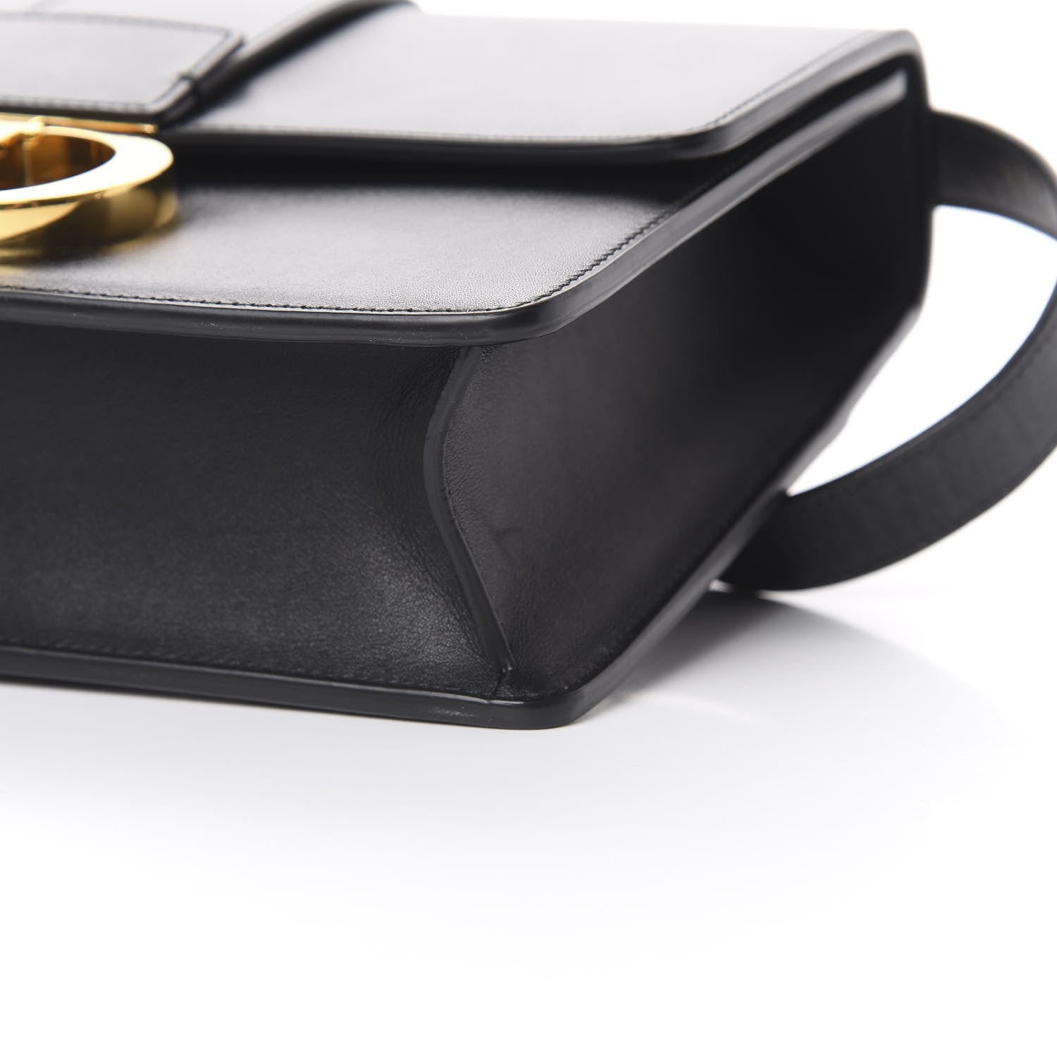 Christian Dior Smooth Calfskin 30 Montaigne Flap Bag Black 8 of 13