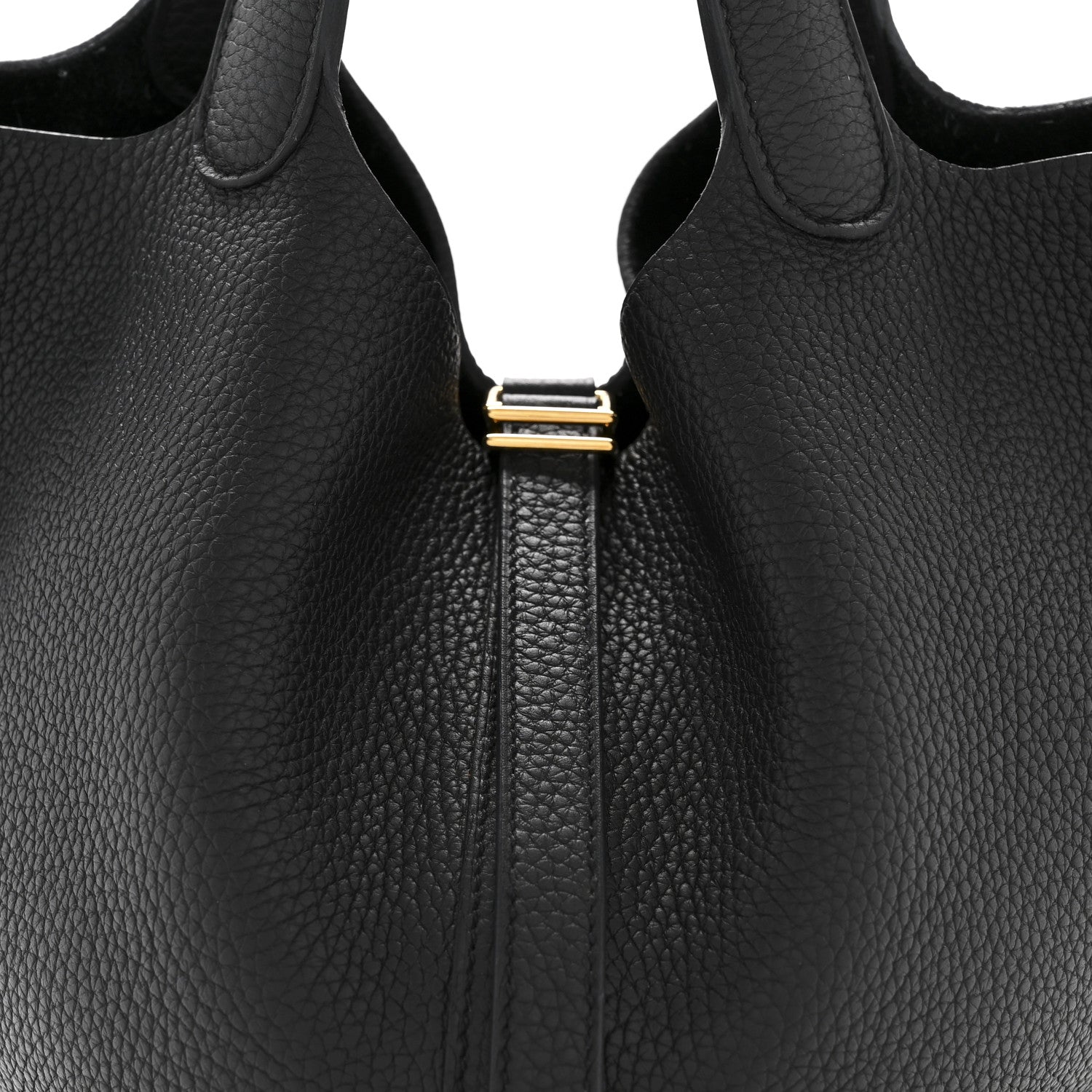 Hermes Taurillon Clemence Picotin Lock 22 MM Black 8 of 13