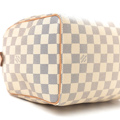 Louis Vuitton Damier Azur Speedy 25 7 of 9