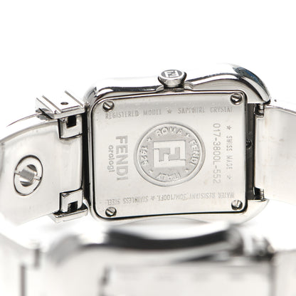 Fendi Stainless Steel Diamond Mother of Pearl 23mm Orologi Quartz Watch 4 of 4