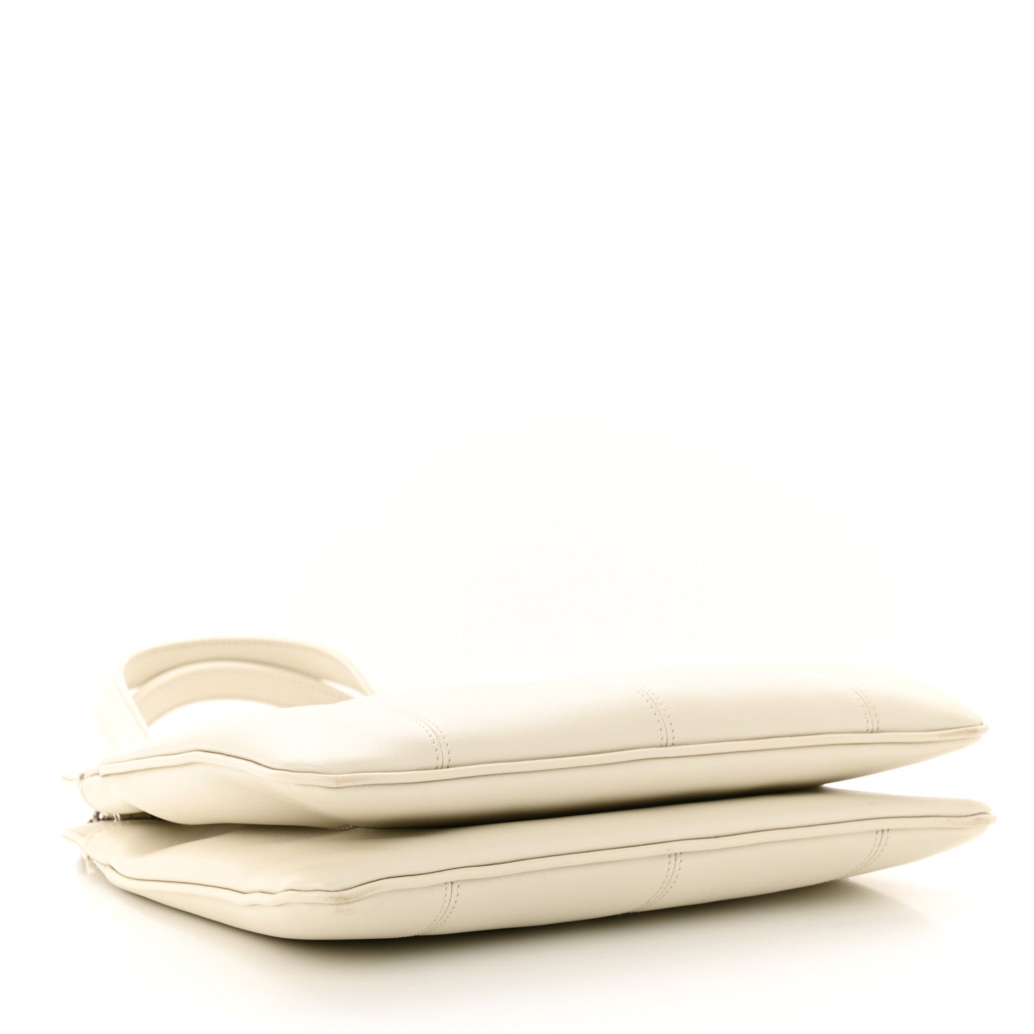 Gucci Senna Calfskin Petite GG Small Tote Mystic White 4 of 12