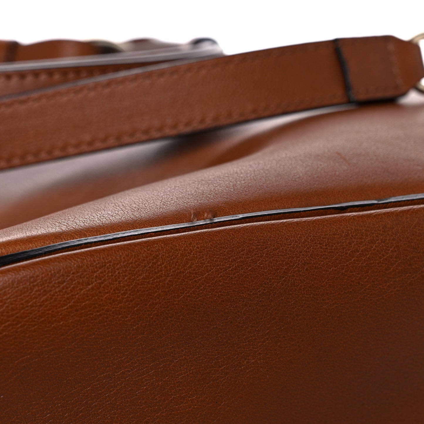 Suede Calfskin Medium Faye Backpack Tan
