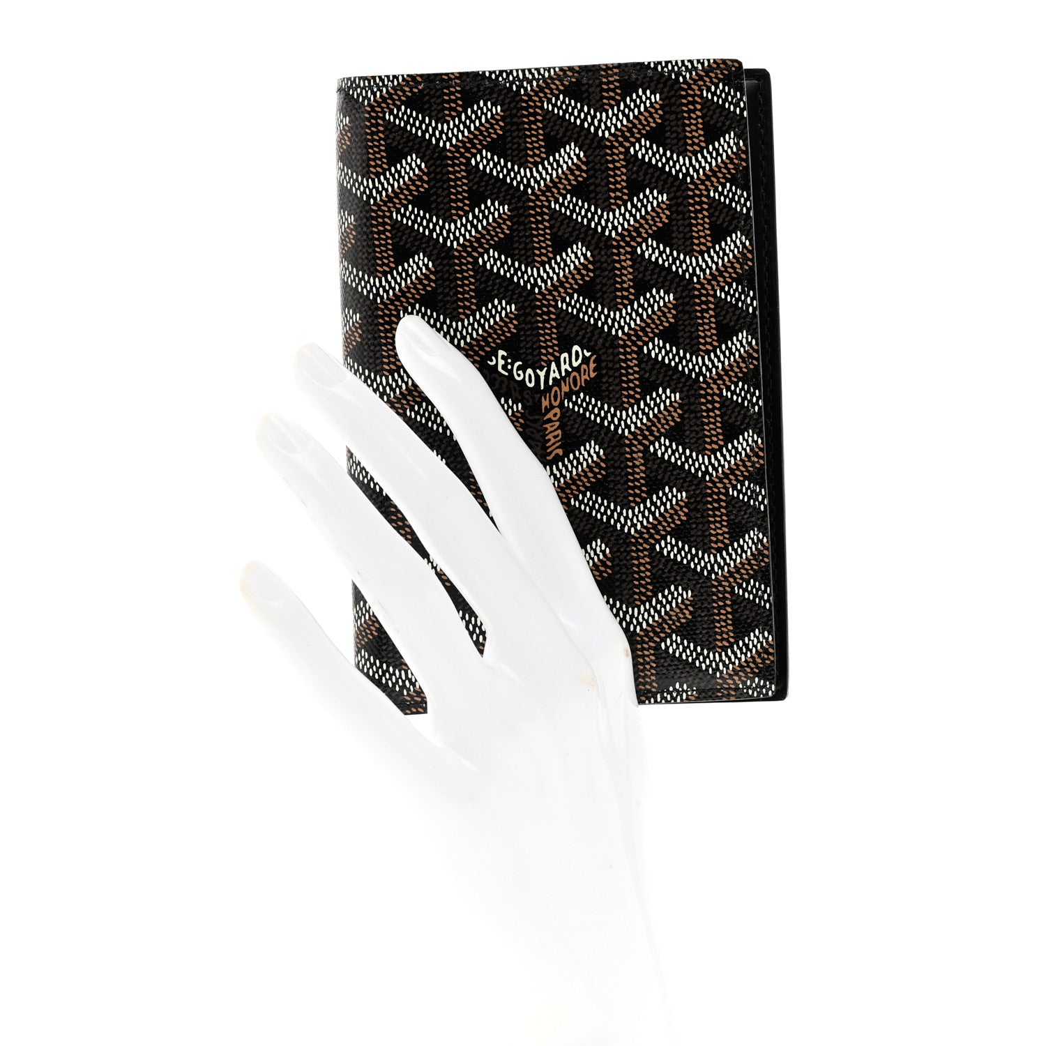 Goyard Goyardine Passport Wallet Black 2 of 7