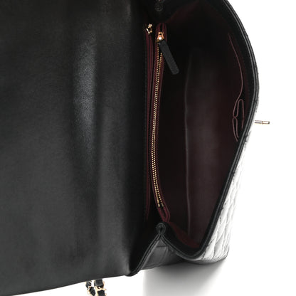 Chanel Caviar Quilted Medium Coco Handle Flap Black 5 of 10