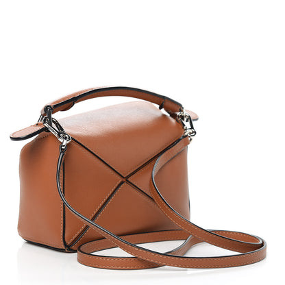 Loewe Calfskin Mini Puzzle Bag Tan 3 of 9