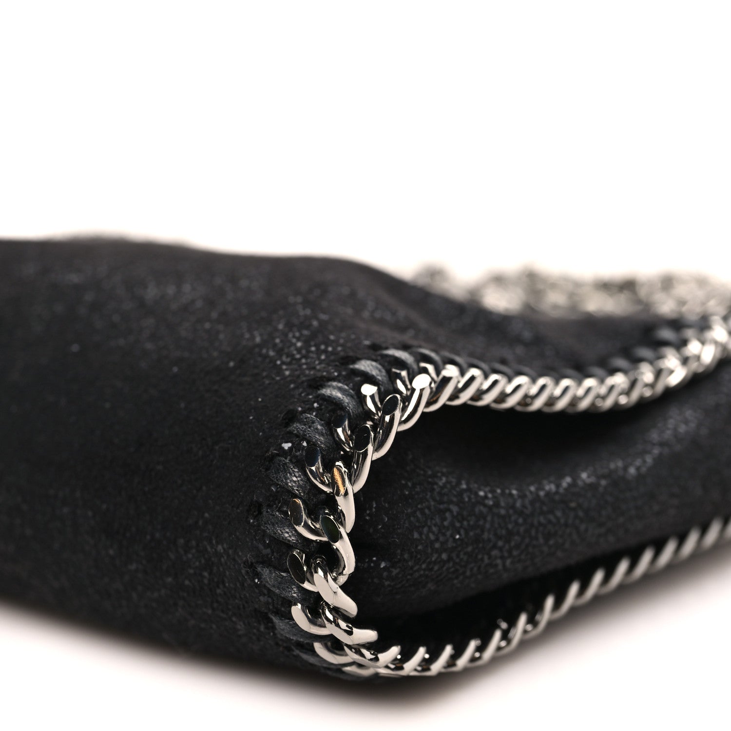 Stella McCartney Shaggy Deer Tiny Falabella Tote Black 10 of 10