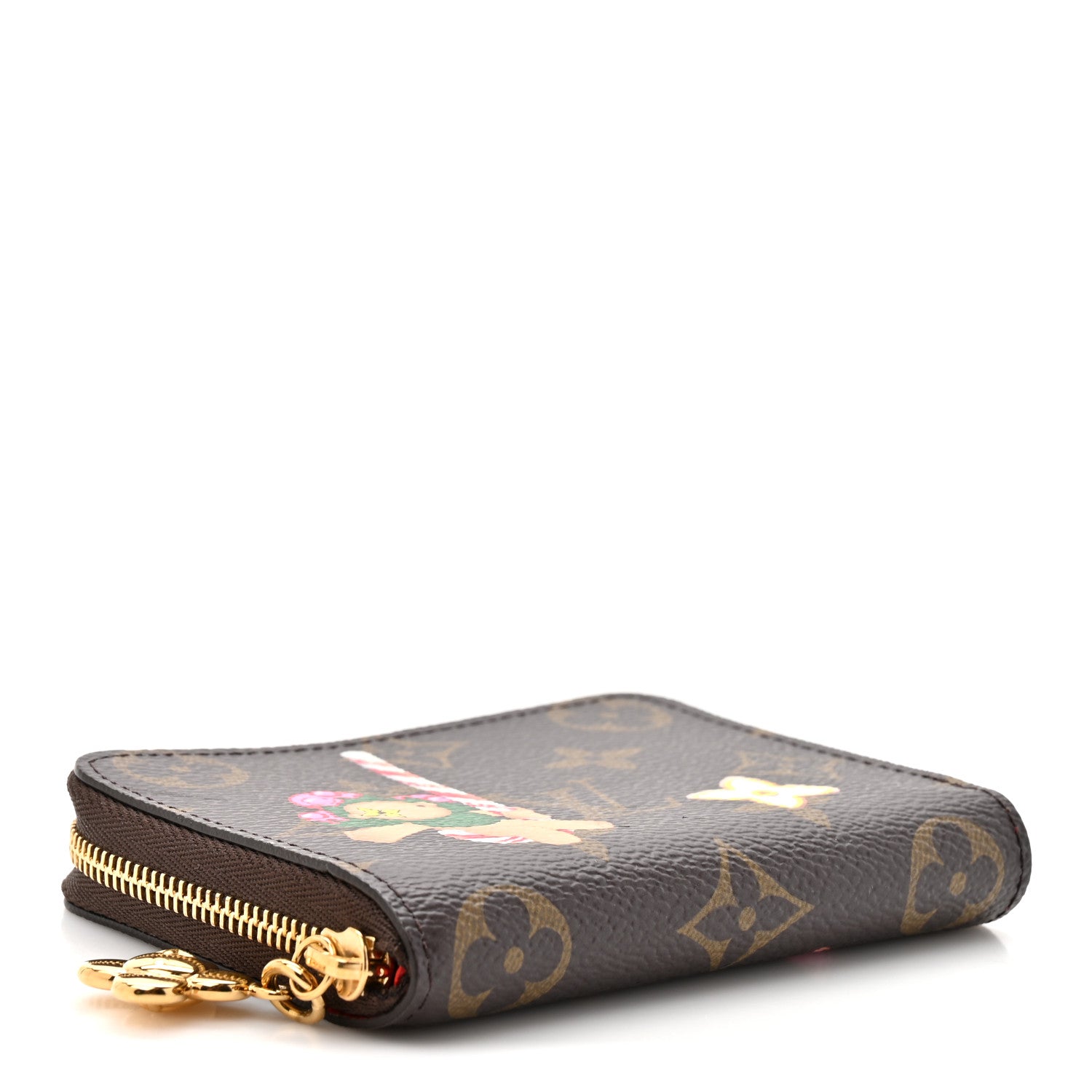 Louis Vuitton Monogram 2024 Christmas Animation Candy Factory Zippy Coin Purse Candy Red 4 of 7
