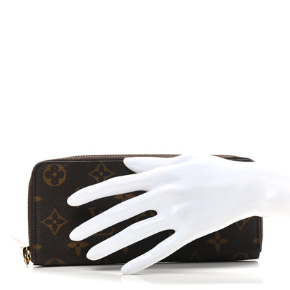 Louis Vuitton Monogram Clemence Wallet Rose Ballerine 2 of 7