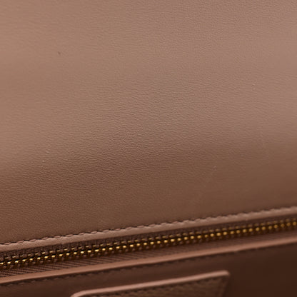 Christian Dior Grained Calfskin 30 Montaigne Chain Flap Bag Blush 10 of 18