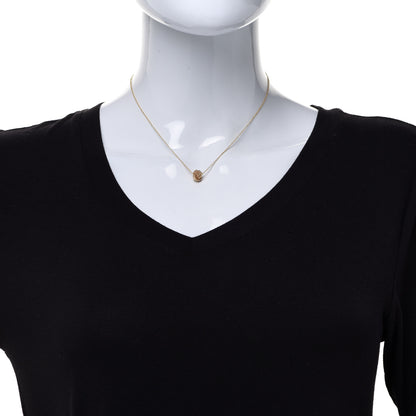 Tiffany 18K Yellow Gold Twist Knot Pendant Necklace 2 of 5
