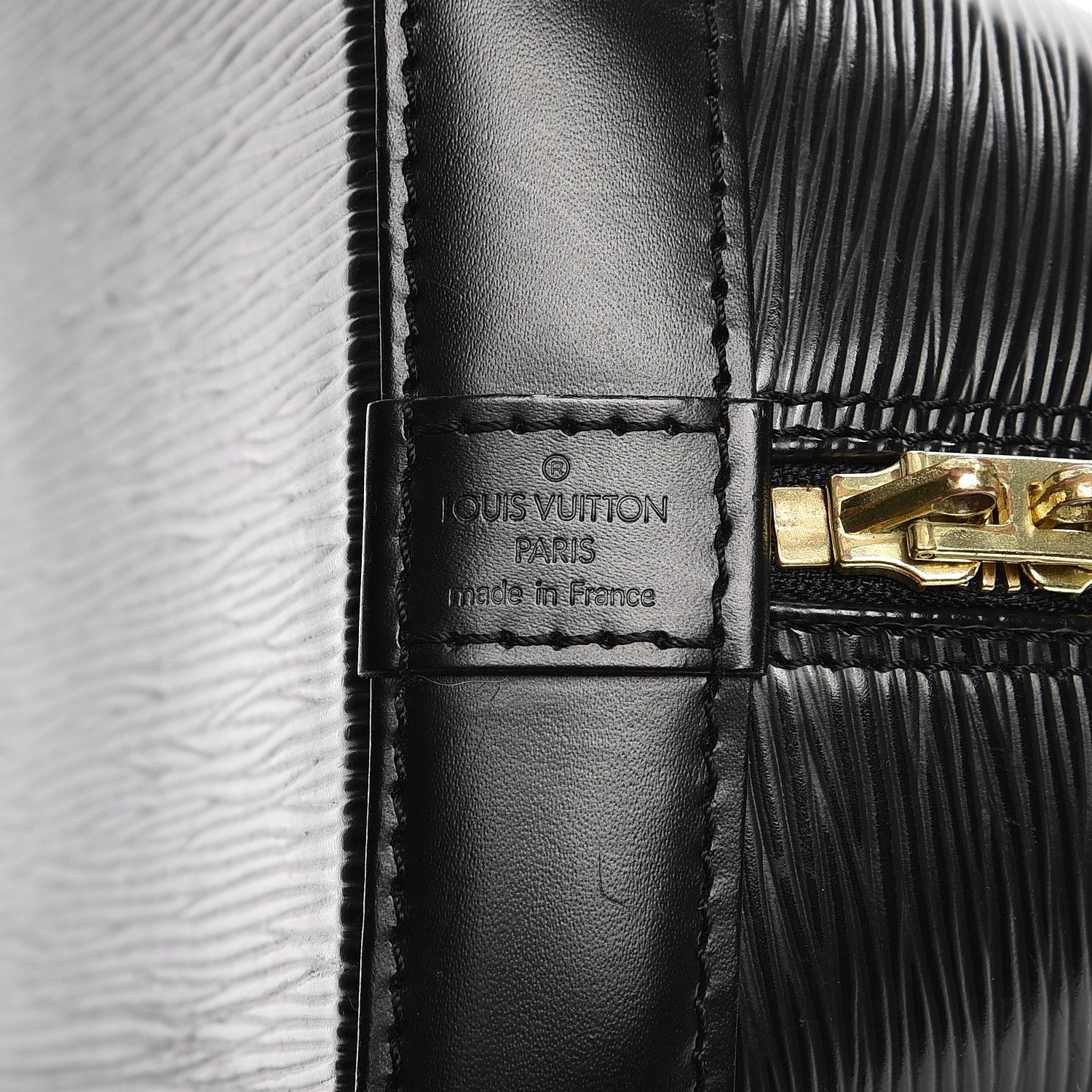 Louis Vuitton Epi Alma PM Black 6 of 15