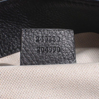 Gucci Python Large Techno Tag Hobo Black 7 of 7