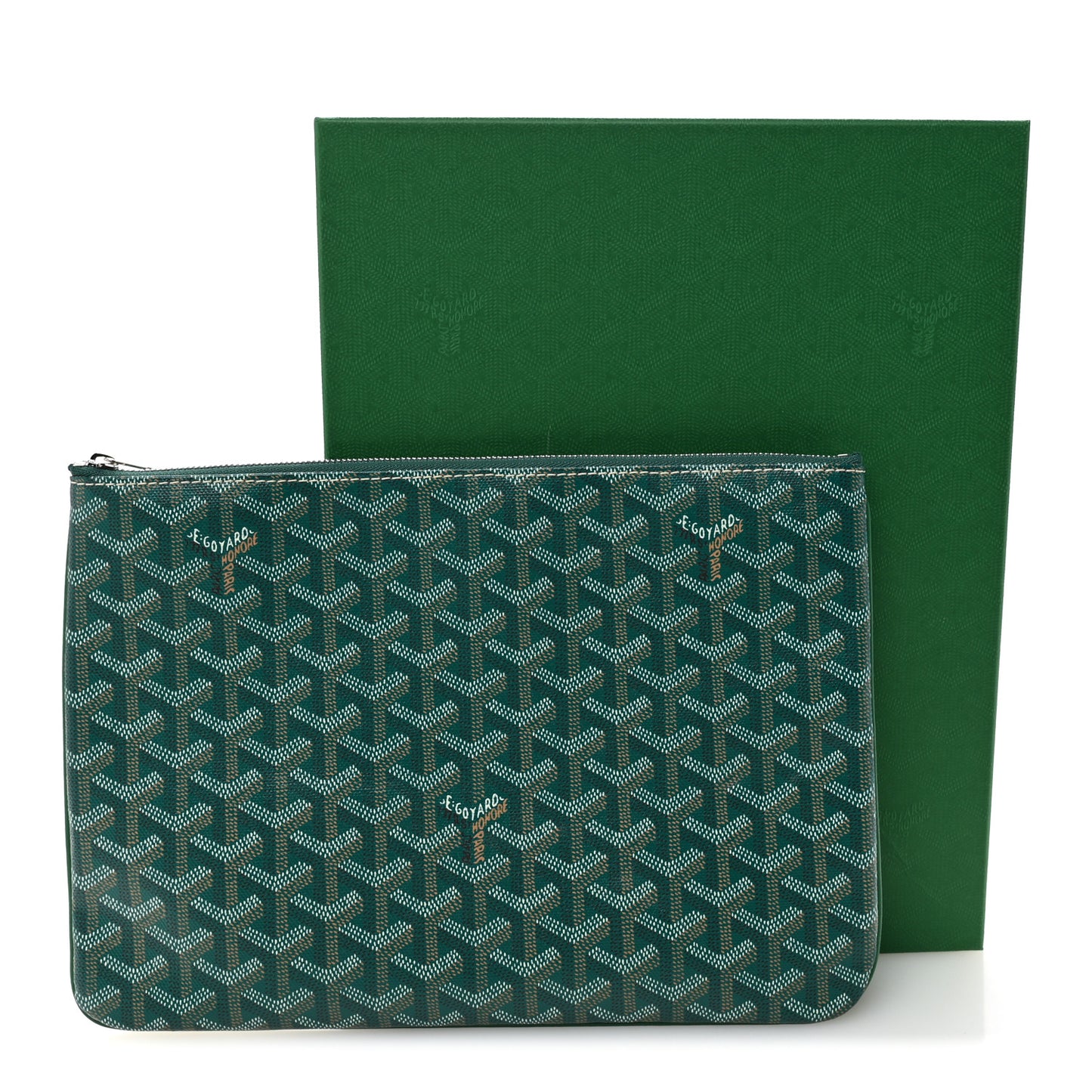 Goyardine Senat Pochette MM Green