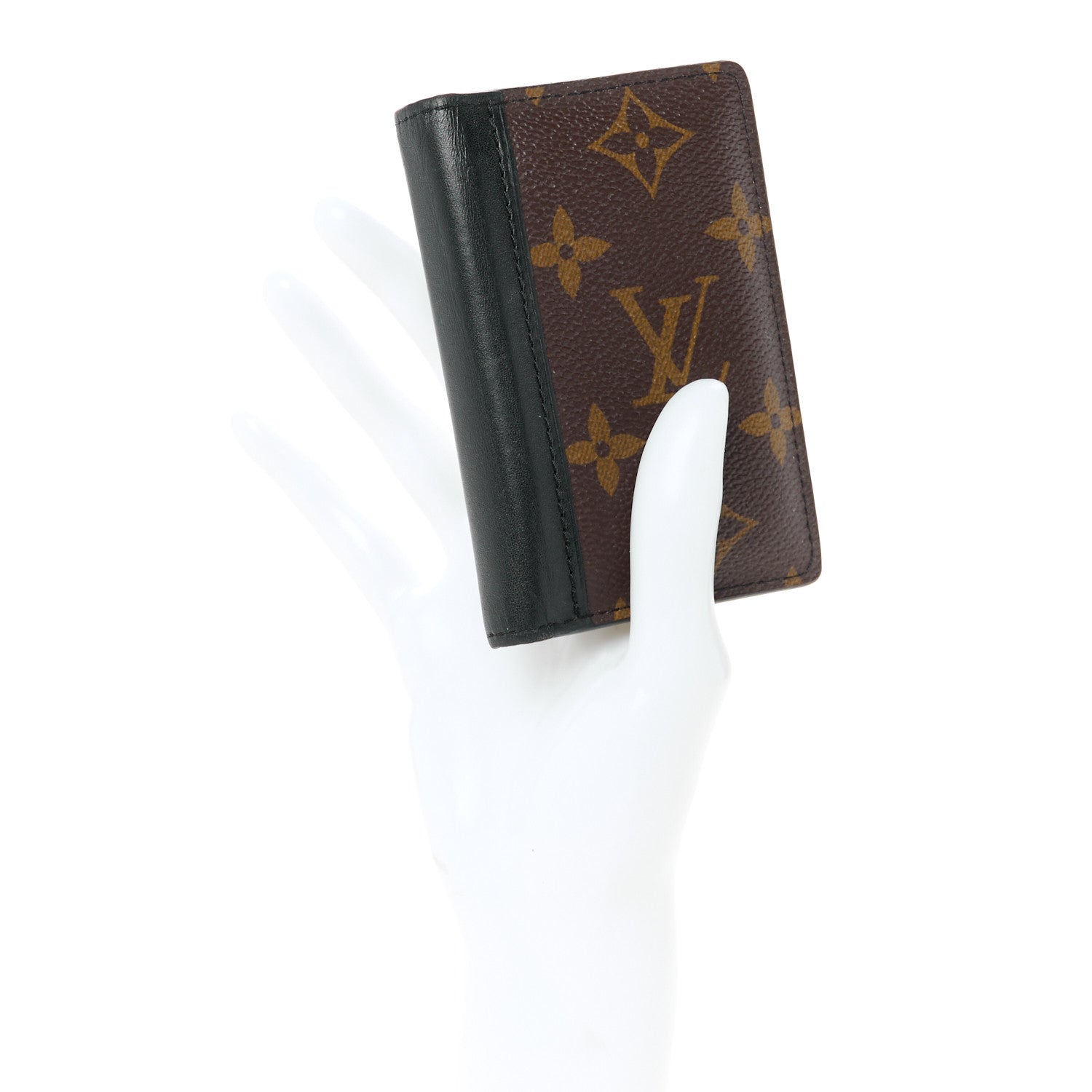 Louis Vuitton Monogram Macassar Pocket Organizer NM 2 of 14