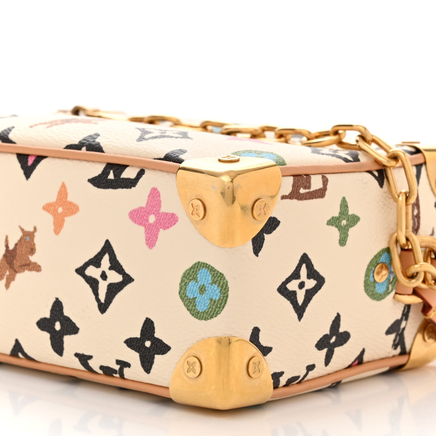 LOUIS VUITTON X TYLER THE CREATOR Monogram Craggy Mini Soft Trunk Vanilla