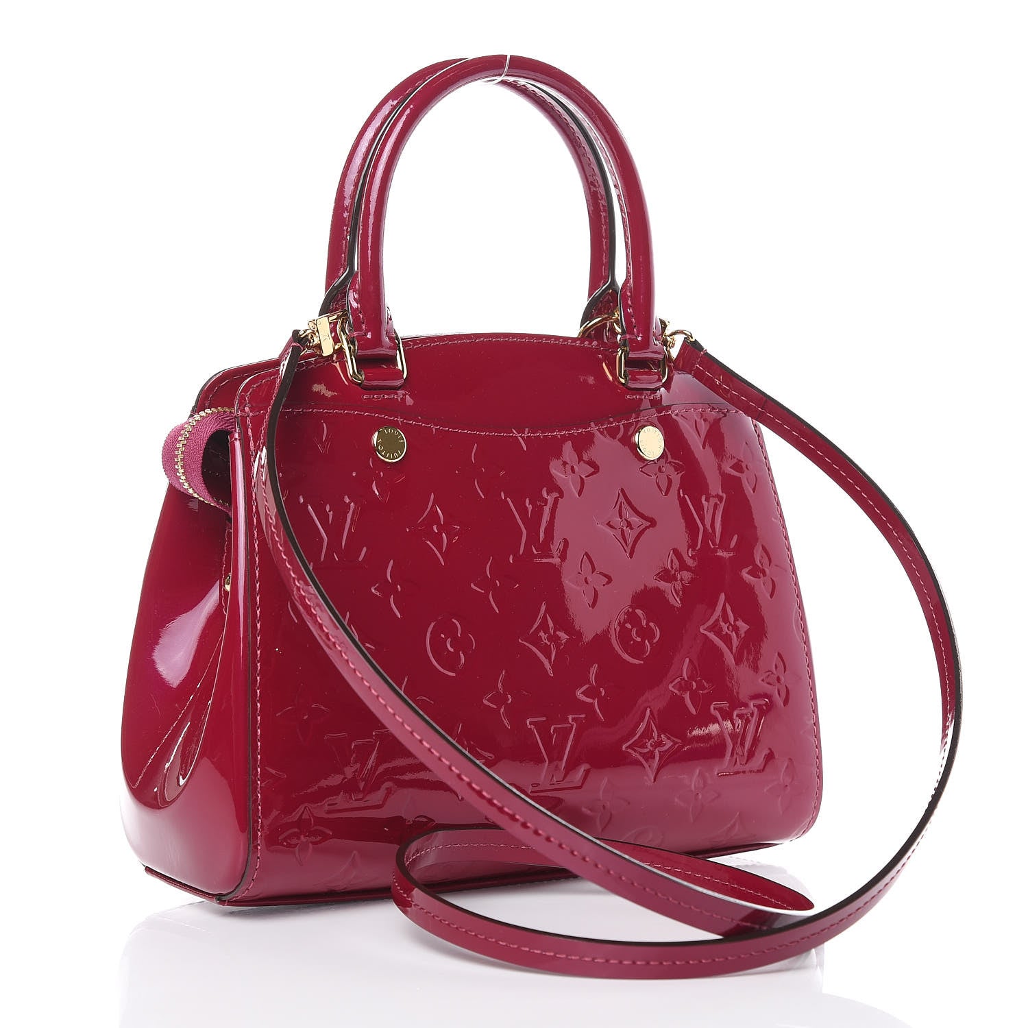 Louis Vuitton Vernis Brea PM NM Magenta 3 of 9