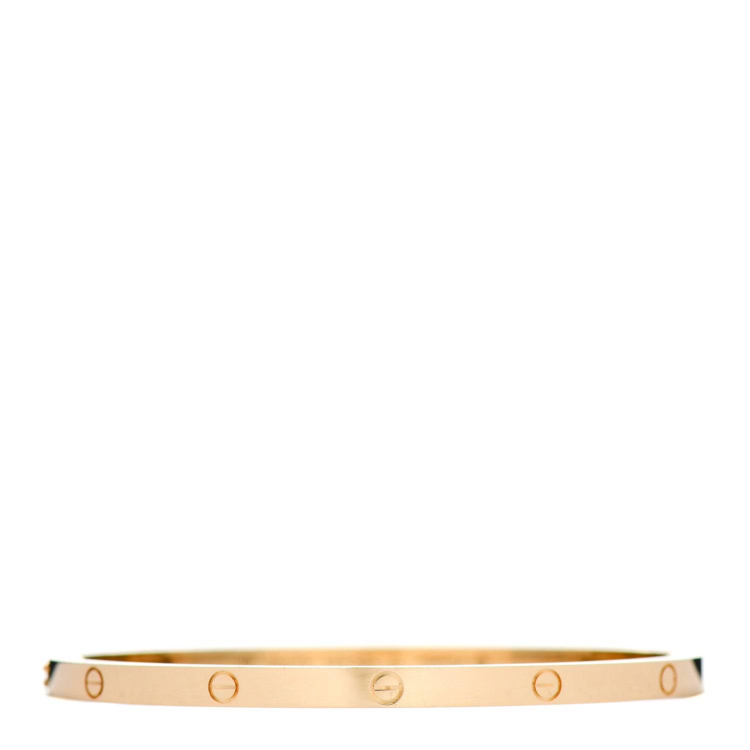 Cartier 18K Yellow Gold Small LOVE Bracelet 17 1 of 5