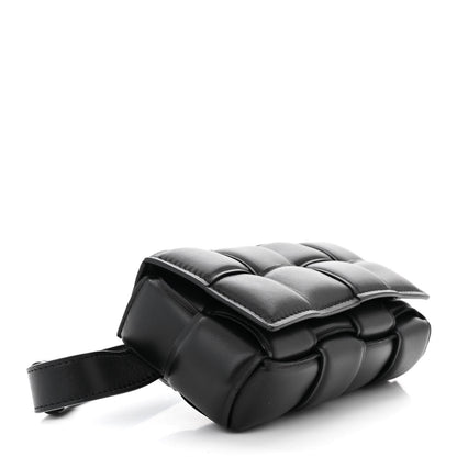 Bottega Veneta Nappa Maxi Intrecciato Padded The Belt Cassette Bag Black 4 of 10
