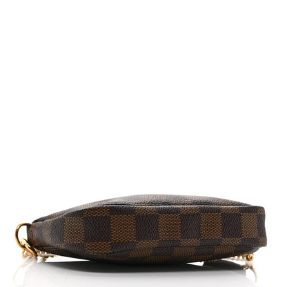 Louis Vuitton Damier Ebene Mini Pochette Accessories 4 of 10