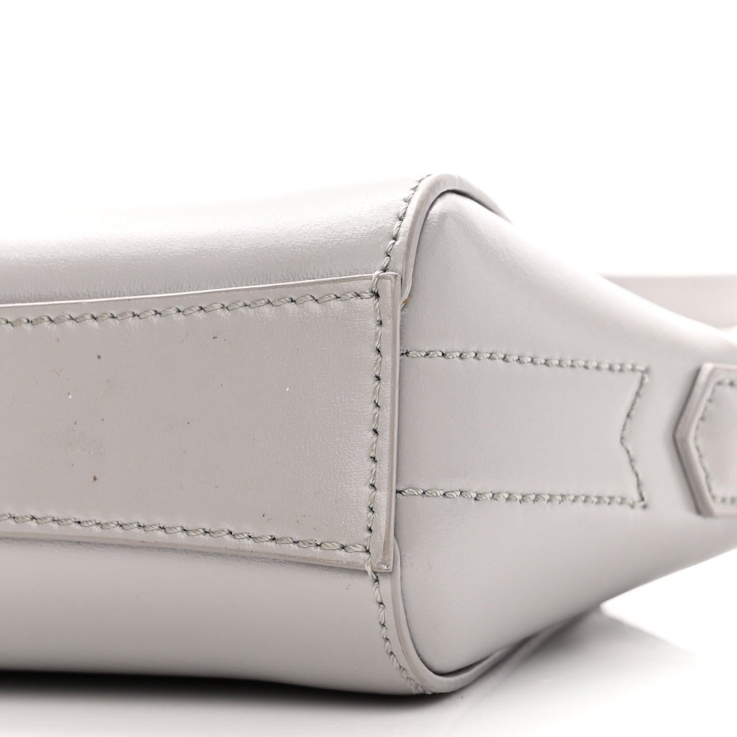 Givenchy Smooth Calfskin Nano Antigona Grey 9 of 10